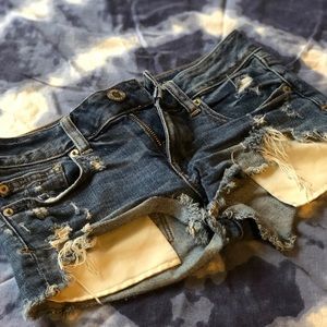 American Eagle denim shortie